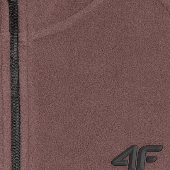 Bluza polarowa męska 4F M065 ciemny brąz 4FWAW25UFLEM065 80S