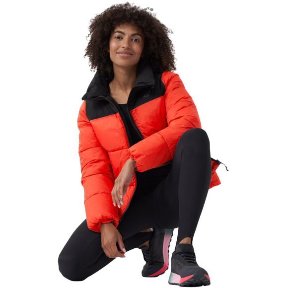 Kurtka damska 4F czerwona H4Z22 KUDP014 62S