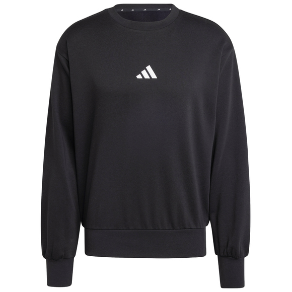 Bluza męska adidas Essentials Feelcozy Fleece czarna JE3794