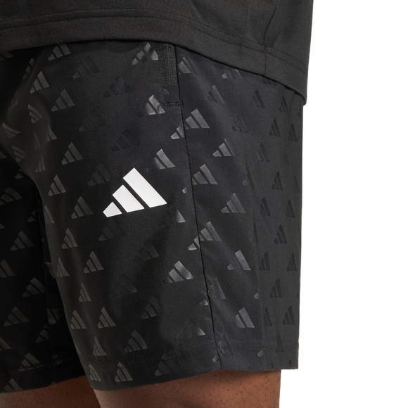 Spodenki męskie adidas Workout Essentials Brandlove czarne JZ0902