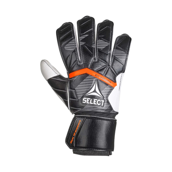 Rękawice bramkarskie Select 03 Youth Flat Cut Jr czarno-białe 19063
