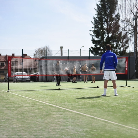 Zestaw do siatkonogi, siatkonoga 6x1,5m ELITE PRO indoor