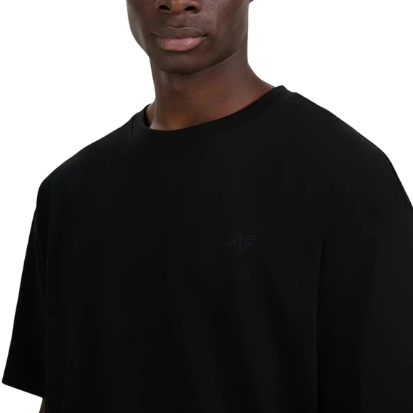 Koszulka męska 4F M2967 głęboka czerń 4FWAW25TTSHM2967 20S