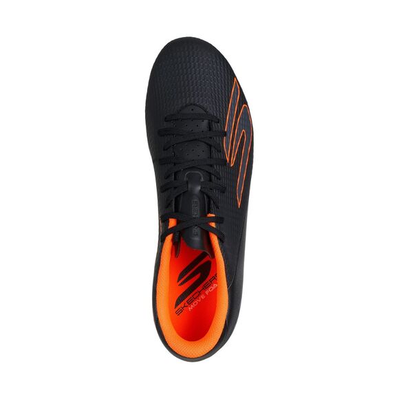 Buty piłkarskie Skechers Academy Gold FG SKX_2 czarno-pomarańczowe 252116 BKOR