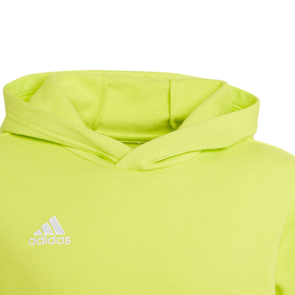 Bluza dla dzieci adidas Entrada 22 Hoody limonkowa HC5069