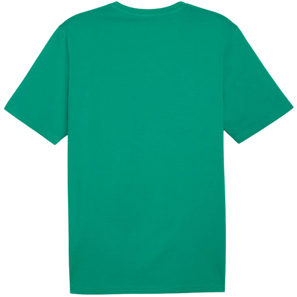 Koszulka męska Puma Team Rise Logo Jersey Cotton zielona 658705 05