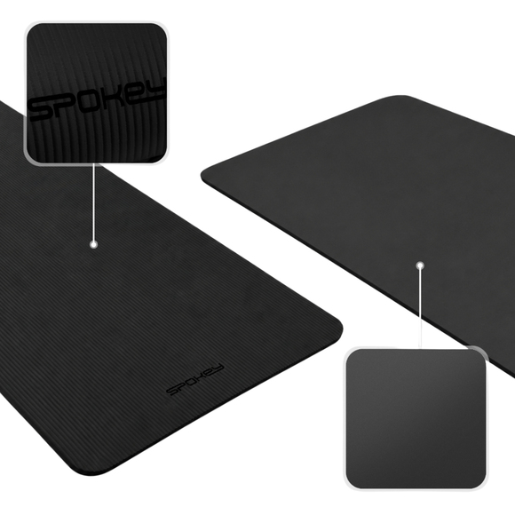 Mata do ćwiczeń Spokey Softmat 183×61x1 cm czarna 944041