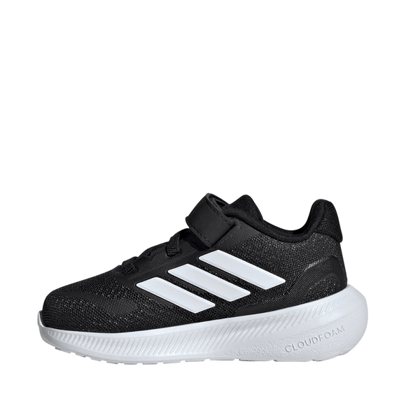 Buty dla dzieci adidas Runfalcon 5 EL I czarne IE8598