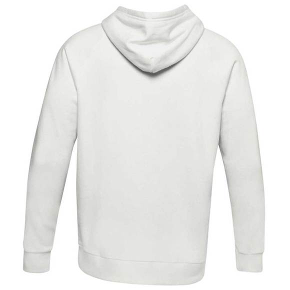 Bluza męska Under Armour Rival Fleece Hoodie biała 1357092 112