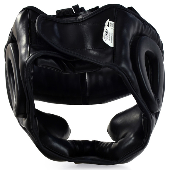 Kask bokserski Profight czarny 705 PU senior