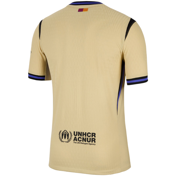 Koszulka męska Nike FC Barcelona 2025/26 Match Away beżowa HJ4554 784