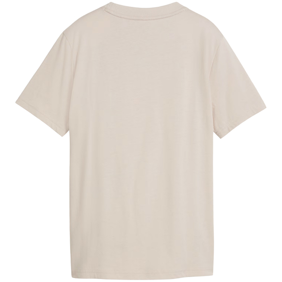 Koszulka dla dzieci Puma ESS Centered Cat Logo Tee beżowa 692972 82