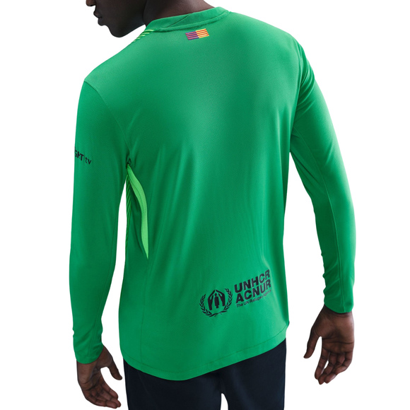 Koszulka męska Nike FC Barcelona 2025/26 Stadium Goalkeeper zielona HQ0477 311