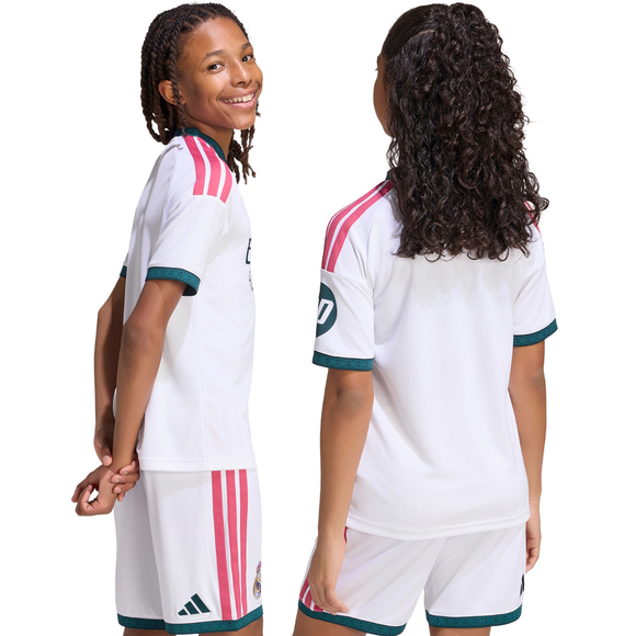 Koszulka dla dzieci adidas Real Madrid 26/27 Home Jersey biała KC3993