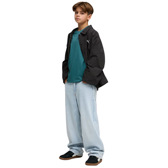 Koszulka dla dzieci Puma ESS Small No.1 Logo Relaxed Tee zielona 684920 41