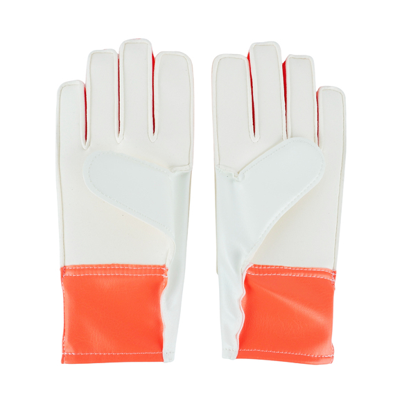 Rękawice bramkarskie dla dzieci adidas Copa Club biało-pomarańczowe JN5342