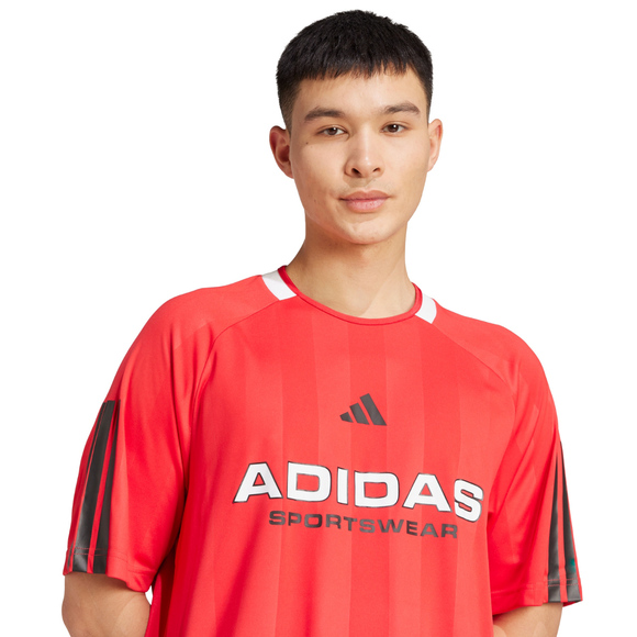 Koszulka męska adidas House of Tiro Nations Pack czerwona KB5569