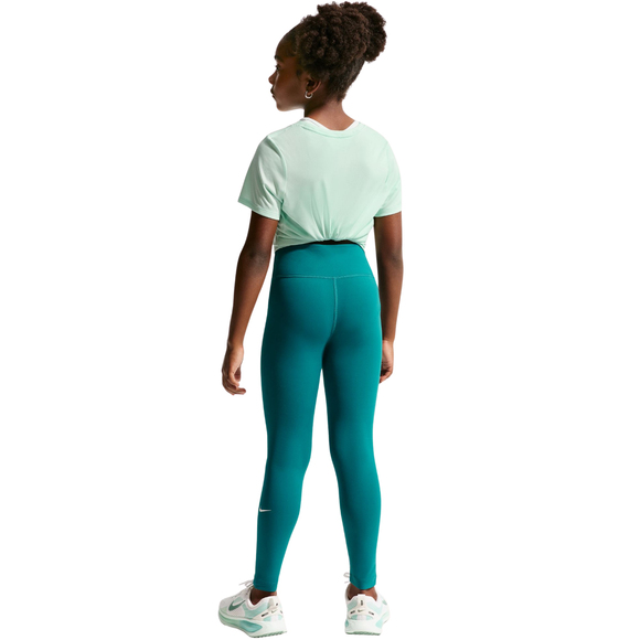 Legginsy dla dzieci Nike One zielone FZ5605 372