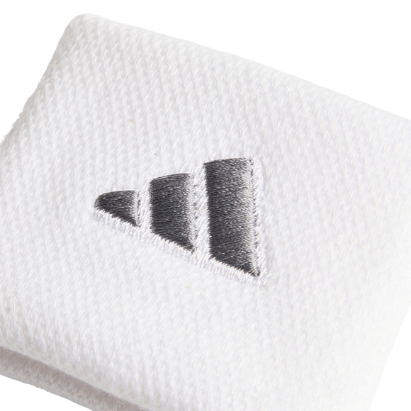 Frotka na rękę adidas Tennis Wristband Small 2 szt. biała S KV9218