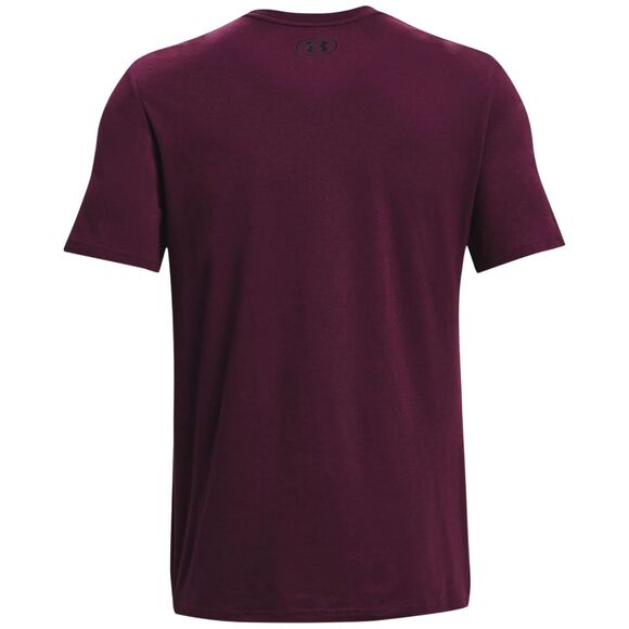 Koszulka męska Under Armour Sportstyle Left Chest SS purpurowa 1326799 572