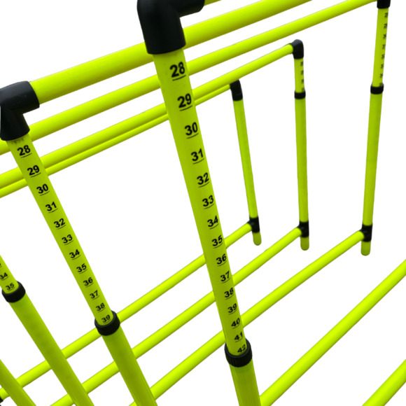 Płotek treningowy regulowany 68cm-106cm zestaw 6szt.