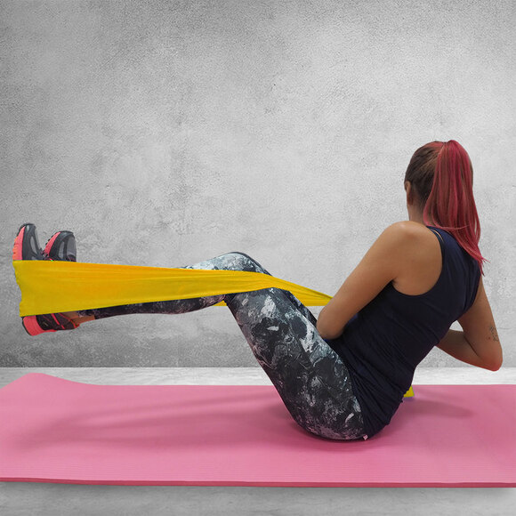 Guma Fitness Profit Light 120cm żółta DK 2227