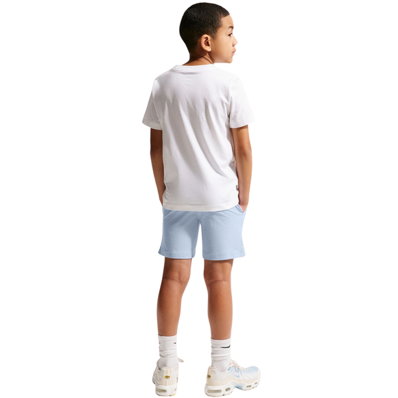 Spodenki dla dzieci Nike Sportswear Club błękitne FZ5512 407