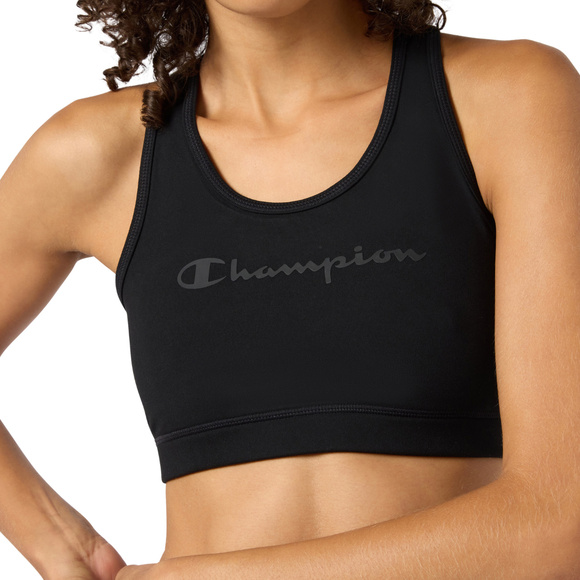 Stanik sportowy Champion Bra czarny 118392 KK001