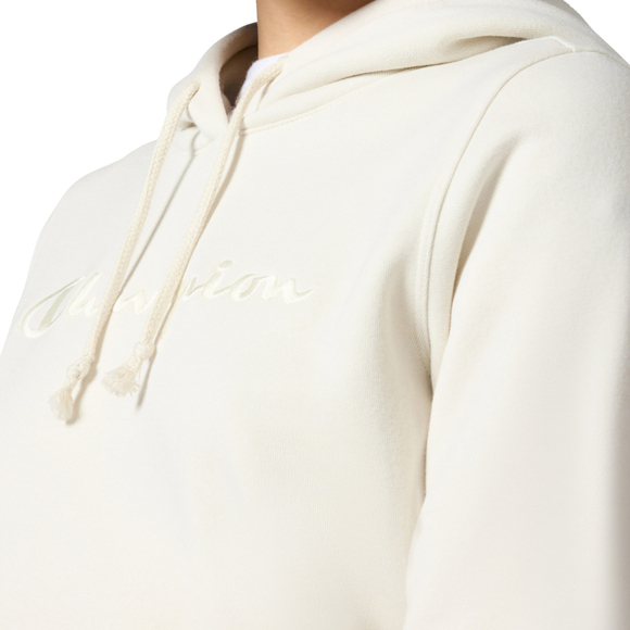 Bluza damska Champion Hooded Sweatshirt kremowa 118379 WW056