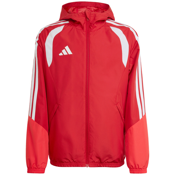 Kurtka dla dzieci adidas Tiro 26 Competition All Weather czerwona KB0155