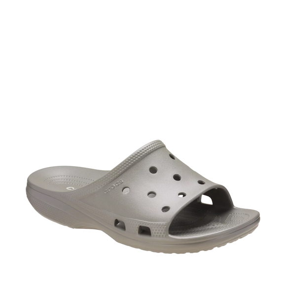 Klapki męskie Crocs Saturday Slide szare 213298 3J5   