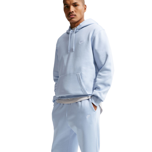 Spodnie męskie Nike Club BB Jogger błękitne FN3787 407
