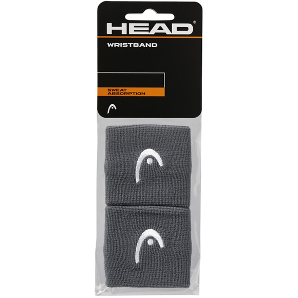 Frotki na rękę Head Wristband antracyt 285050