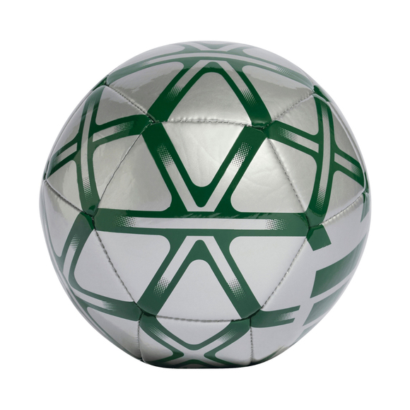 Piłka nożna adidas Starlancer Mini srebrno-zielona JW1363