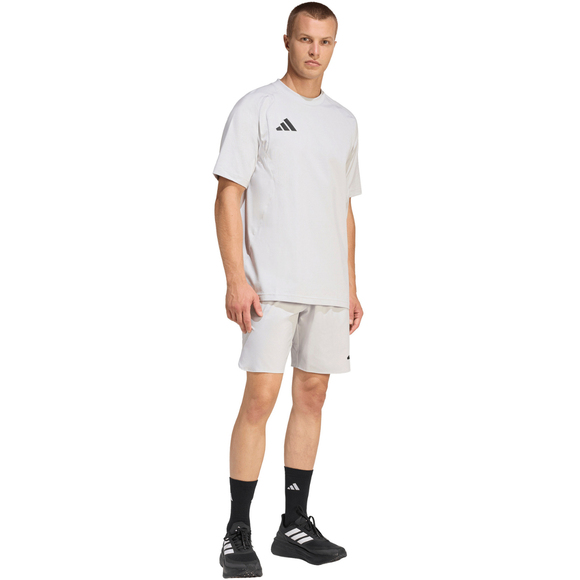Spodenki męskie adidas Tiro Travel Woven szare KE8369