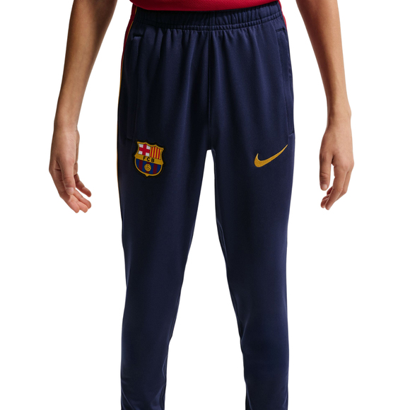 Spodnie dla dzieci Nike FC Barcelona Strike granatowe II2809 498