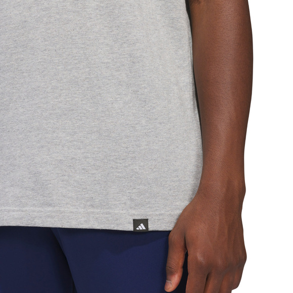 Koszulka męska adidas Sportsman Mountain Graphic jasnoszara KC9253