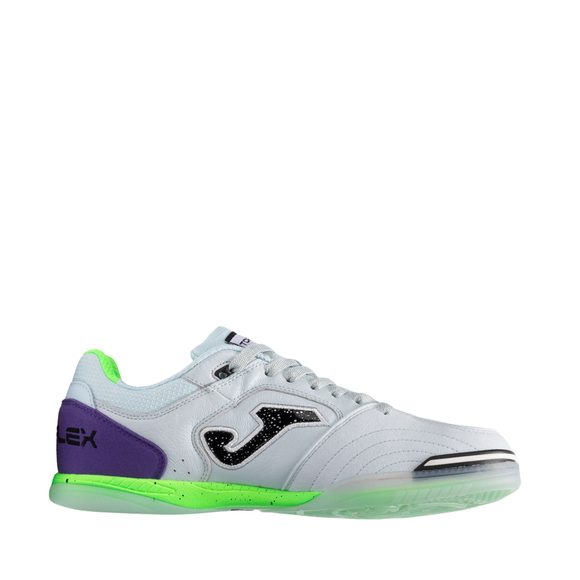 Buty piłkarskie Joma Top Flex 2505 Indoor biało-fioletowe TOPW2505IN