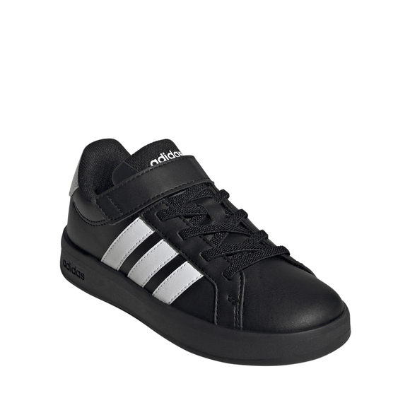 Buty dla dzieci adidas Grand Court 3.0 czarno-białe KJ4369