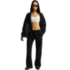 Spodnie damskie Nike Studio Fleece Medium Weight czarne IM8078 001