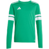Koszulka dla dzieci adidas Squadra 25 Long Sleeve zielona JN7491