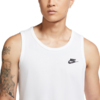 Koszulka męska Nike Club Tank biała BQ1260 100