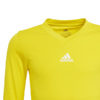 Koszulka dla dzieci adidas Team Base Tee żółta GN7514