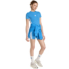 Koszulka damska adidas Essentials 3-Stripes Slim Baby jasnoniebieska KD2341
