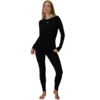Legginsy termoaktywne damskie 4F F327 głęboka czerń 4FWAW26USEAF327 20S