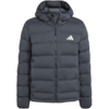 Kurtka męska adidas Helionic Climawarm Stretch Hooded Down czarna JN2114