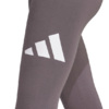 Legginsy damskie adidas Essentials Big Logo Cotton szare JH1188