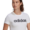 Koszulka damska adidas Essentials Linear biała GL0768