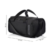 Torba Fitness Meteor Nanuq 20l czarna 16891