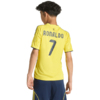 Koszulka dla dzieci adidas Al Nassr FC 2025/2026 Home Jersey żółta JN7981